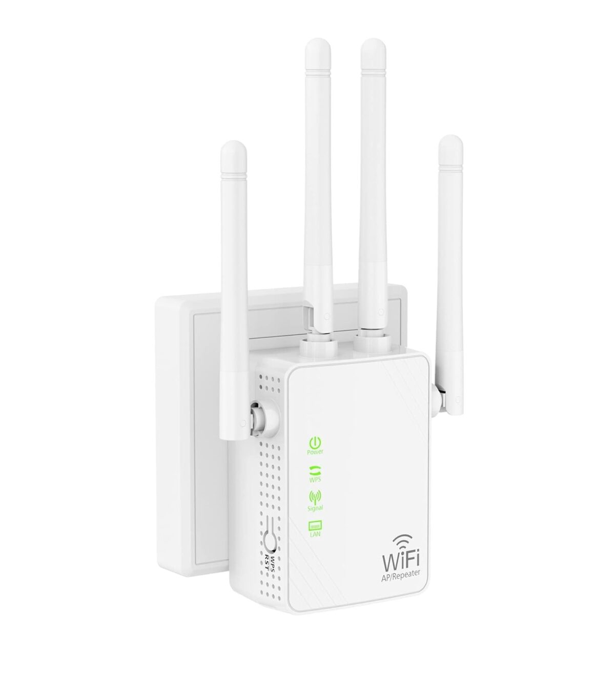 Extensor de Señal WiFi Jancane 300Mbps 2.4GHz con Puerto Ethernet