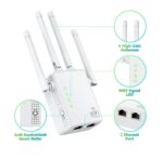 Extensor de Señal WiFi Jancane 300Mbps 2.4GHz con Puerto Ethernet - Imagen 2