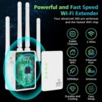 Extensor de Señal WiFi Jancane 300Mbps 2.4GHz con Puerto Ethernet - Imagen 4