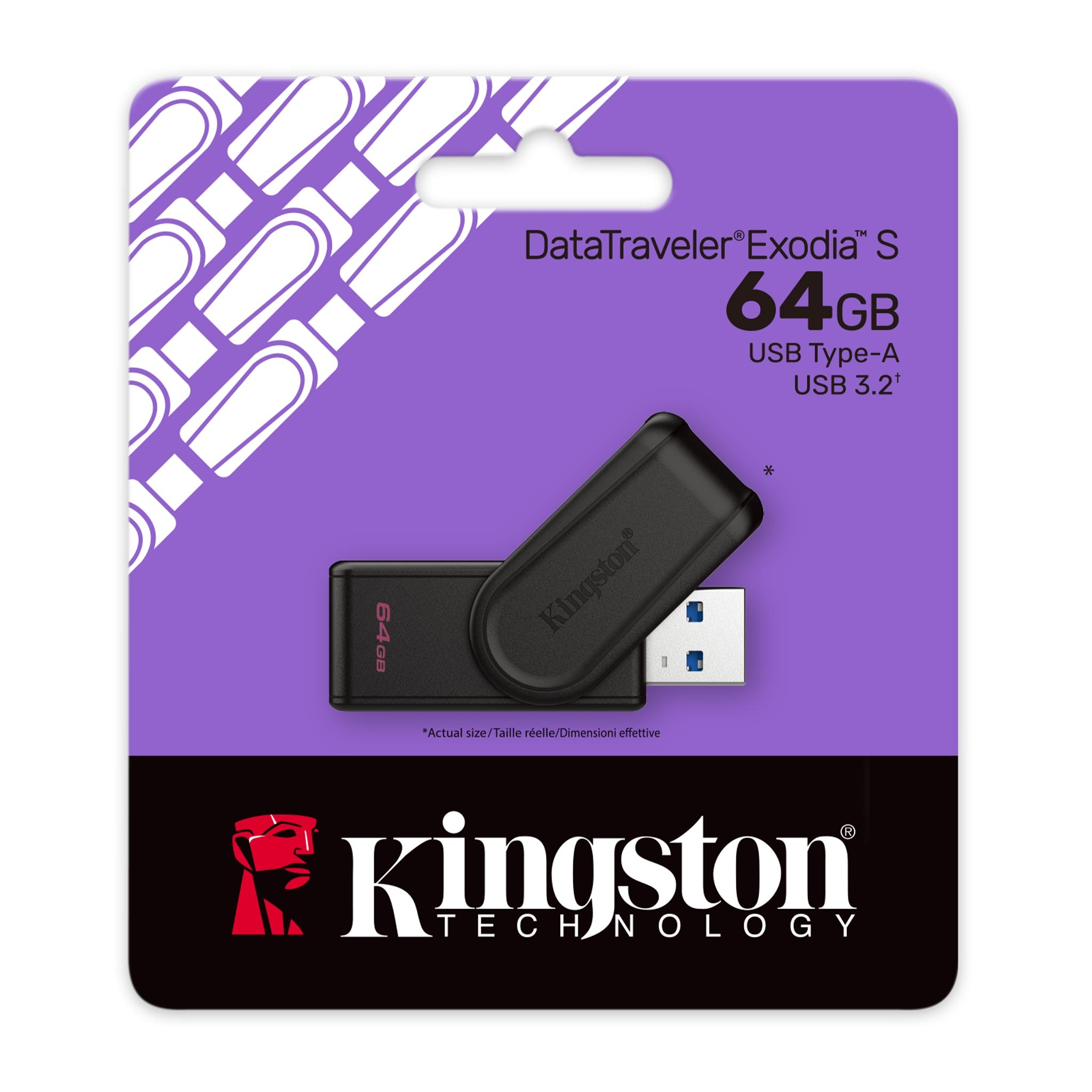 imgi_7_DTXS_64GB_pkg-zm-lg.jpg Memoria USB Kingston DataTraveler Exodia S 64GB USB 3.2 Gen 1 - Imagen 1