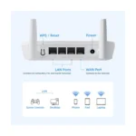 Router WiFi U-SPEED N300 de 2.4 GHz hasta 300 Mbps con modo repetidor WISP N300 WiFi Router - Imagen 2
