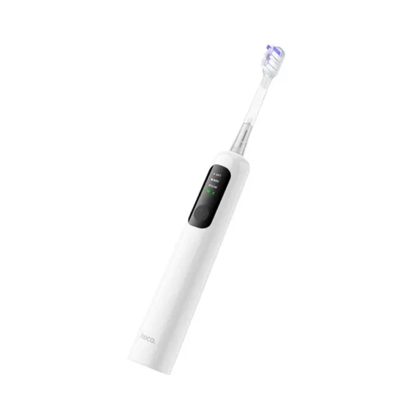 Hoco HP64 - Cepillo de dientes eléctrico sónico blanco IPX7 con 3 modos de limpieza