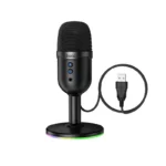 Hoco L25 Bright - Micrófono USB de escritorio con monitorización y silencio con un clic - Imagen 2