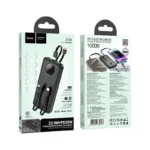 Hoco J132 - Energia bank de 10000 mAh con 3 cables y carga rápida - Imagen 5