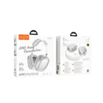 Hoco W68 Calma - Auriculares inalámbricos con cancelación activa de ruido y app - Imagen 5
