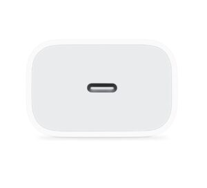Adaptador de Corriente 20W (OEM) USB-C Compatible con iPhone – Cargador de Pared - Imagen 3