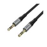 Hoco UPA33 - Cable de audio AUX negro de 1,5 m con conectores de 3,5 mm - Imagen 4