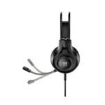 Hoco W106 - Tiger, auriculares para juegos negros con micrófono y control de volumen - Imagen 4