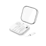 Hoco M1 - Max crystal earphones para iP con mic white - Imagen 6