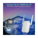 Repetidor WiFi Jancane WF002 de banda 2.4 GHz con puerto Ethernet - Imagen 2