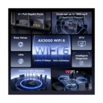 Router WiFi 6 Tenda RX12 Pro AX3000 de doble banda con 4 puertos Gigabit - Imagen 2