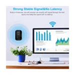 Repetidor WiFi Aigital 300 Mbps de 2.4 GHz con modo AP y puerto LAN - Imagen 3