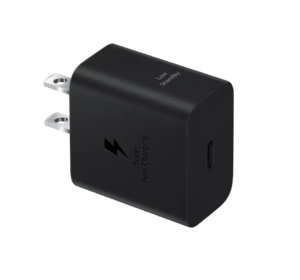 Adaptador de Corriente USB-C (OEM) 45W Compatible con Samsung – Cargador de Pared Fast Charge - Imagen 2