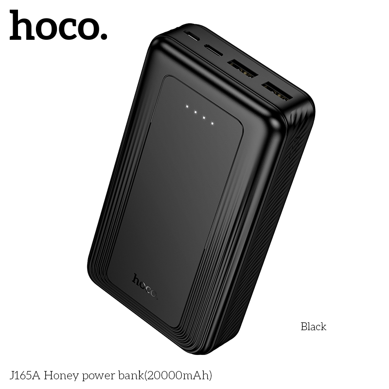 pin-du-phong-honey-j165a-20000mah-M7rwXJ9S5C0FUmMAzpyh.jpg Hoco – Power Bank J165A Honey 20000mAh con Pantalla LED - Imagen 1