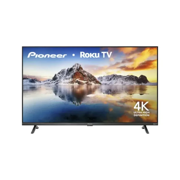 Televisor inteligente Pioneer de 50 pulgadas 4K UHD con Roku TV y Dolby Audio